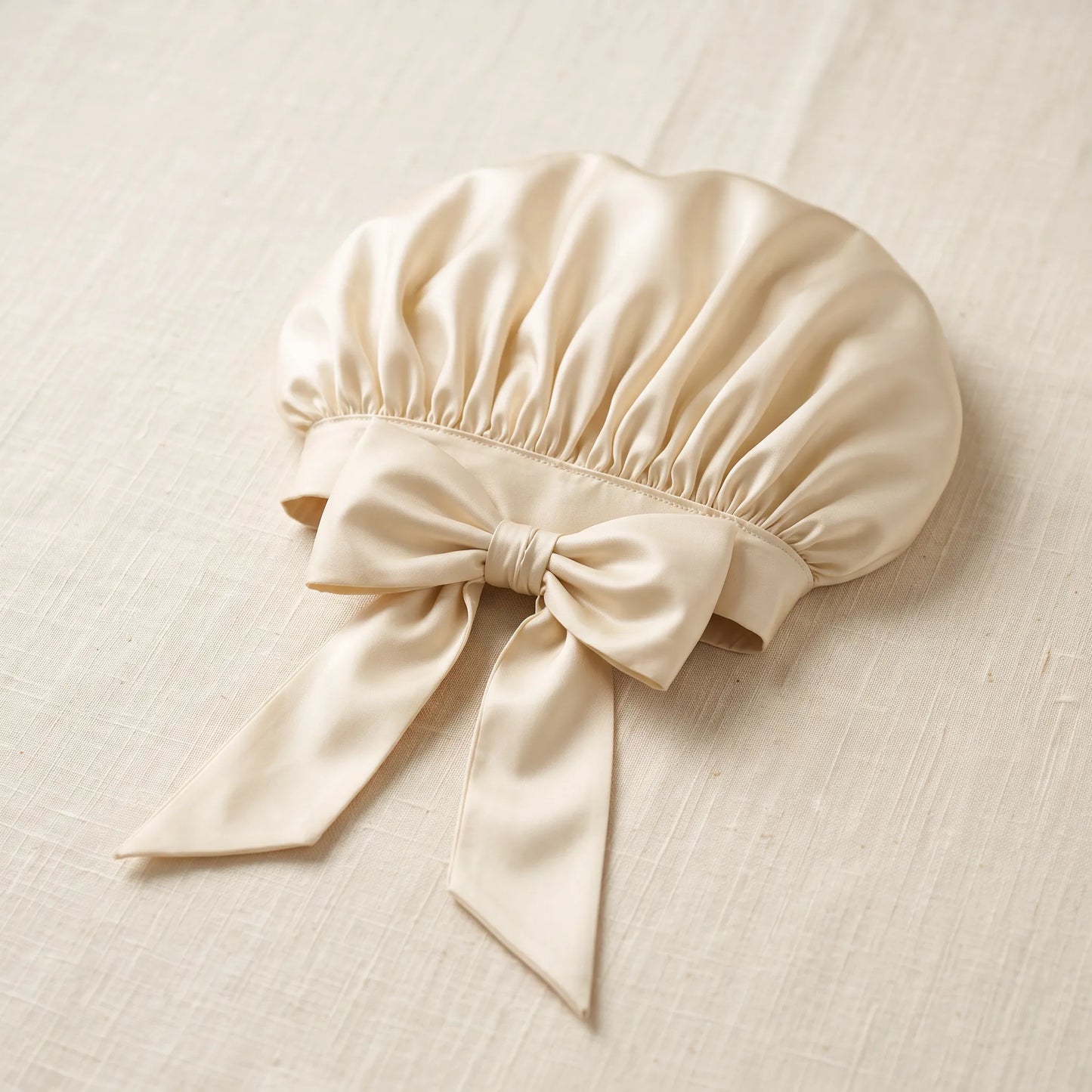 Lustre Night – 100% Mulberry Silk Sleep Bonnet | Double-Layer | 16 Momme