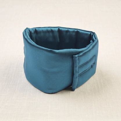 Lustre Night – 100% Mulberry Silk Sleep Mask | Double-Layer | Adjustable Fit