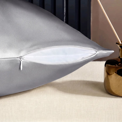 Silk Haven – 100% Mulberry Silk Pillowcase | 22 Momme | Hidden Zipper