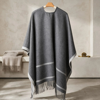 Hampton Heritage – 100% Lambswool Shawl Wrap | 630g