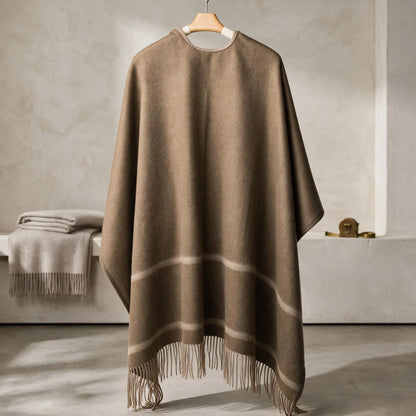 Hampton Heritage – 100% Lambswool Shawl Wrap | 630g