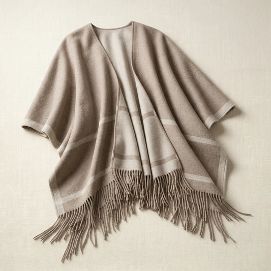 Hampton Heritage – 100% Lambswool Shawl Wrap | 630g