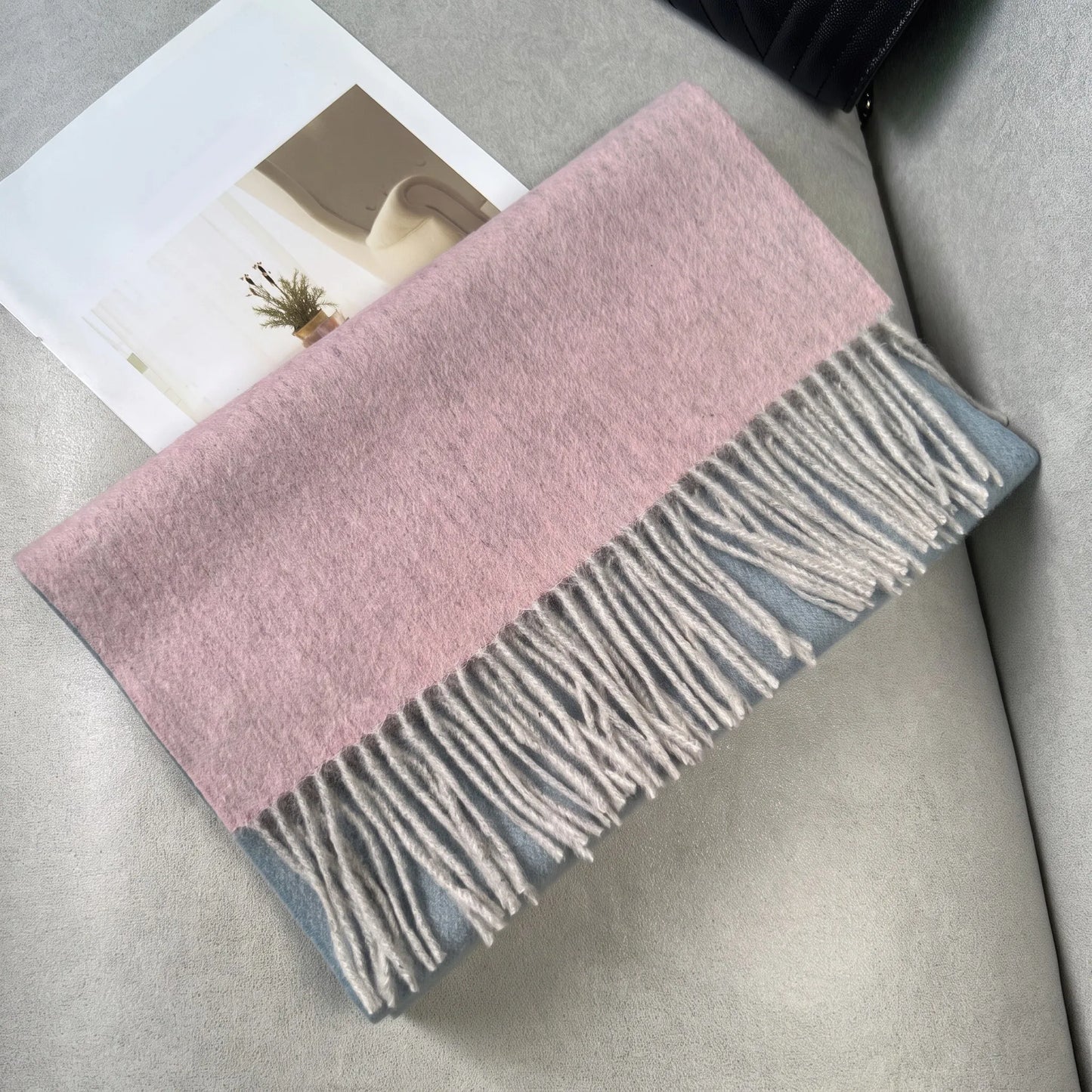 Aurelia Gradient – 100% Australian Wool Scarf | 15-Micron | 190g