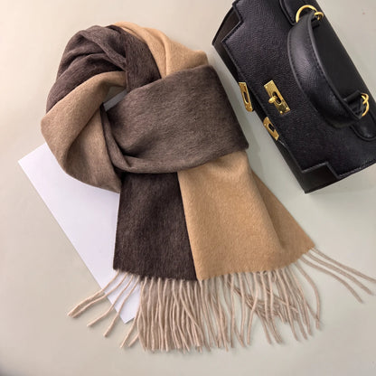 Aurelia Gradient – 100% Australian Wool Scarf | 15-Micron | 190g