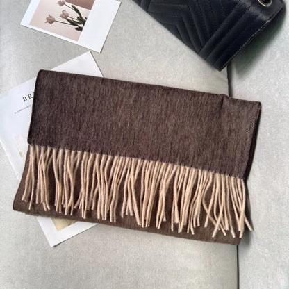 Aurelia Gradient – 100% Australian Wool Scarf | 15-Micron | 190g