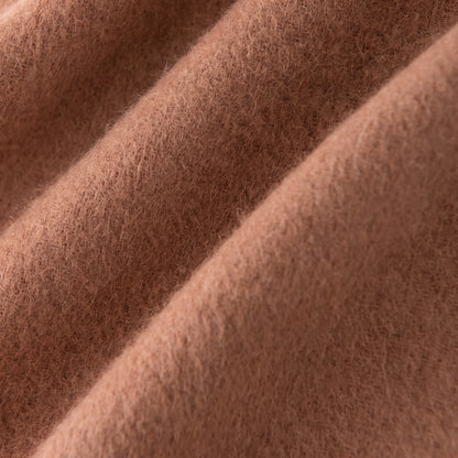 Liora Duo – Double-Sided 100% Wool Scarf | 160g