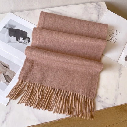 Lennox Contrast – 100% Australian Wool Scarf