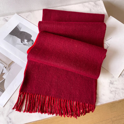 Lennox Contrast – 100% Australian Wool Scarf