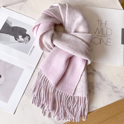 Lennox Contrast – 100% Australian Wool Scarf