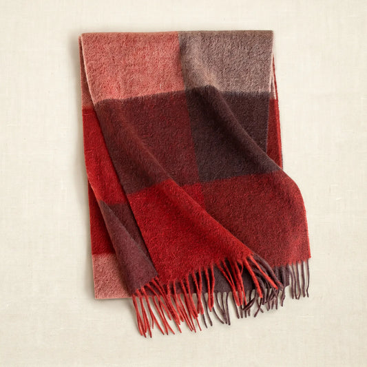 Belgravia Check – 100% Cashmere Scarf | 120g