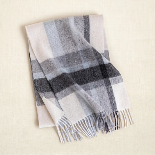 Kensington Check – 100% Cashmere Scarf | 120g