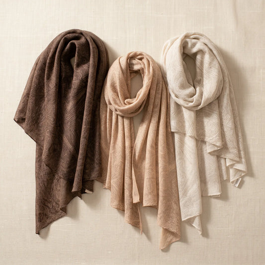 Sloane Paisley – 100% Cashmere Wrap | 95g