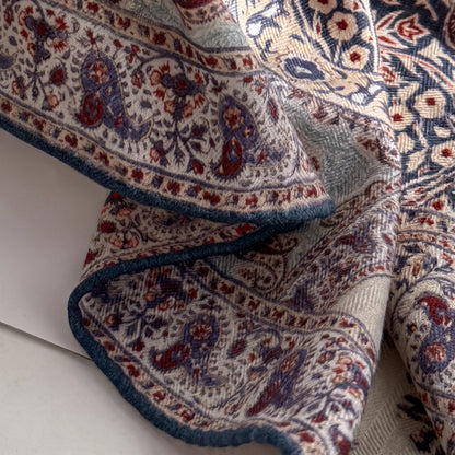 Chelsea Heritage – Double-Sided 70% Wool 30% Silk Scarf