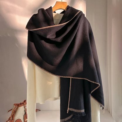 Bloomsbury Wool Wrap – 100% Wool Shawl Scarf