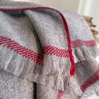 Bloomsbury Wool Wrap – 100% Wool Shawl Scarf