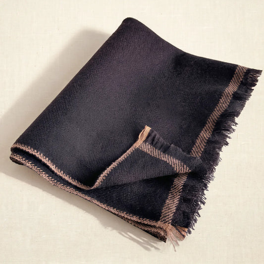 Bloomsbury Wool Wrap – 100% Wool Shawl Scarf